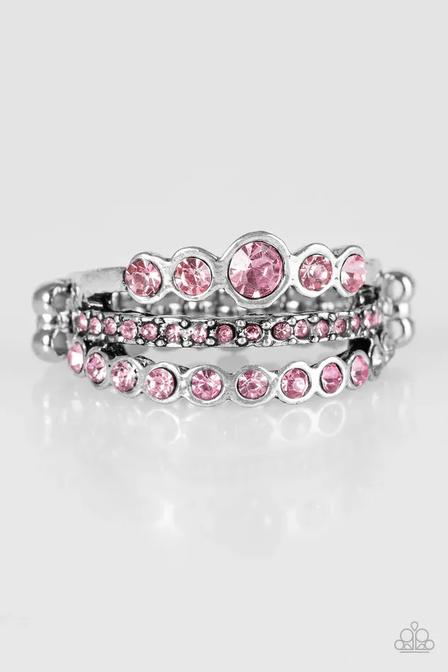 Paparazzi Jewelry Paparazzi Ring Cherish The Glitter Pink Rings
