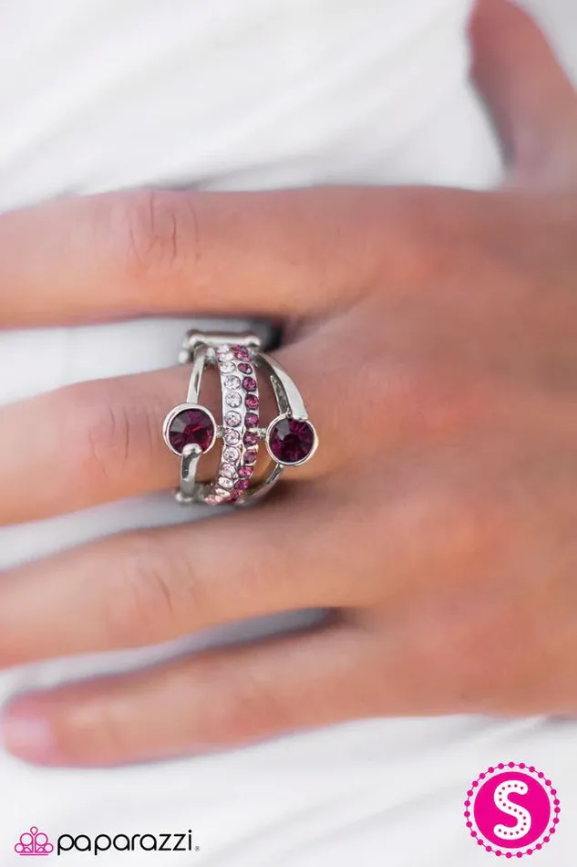 Paparazzi Jewelry Paparazzi Ring Hold On To Your Seat Purple Rings