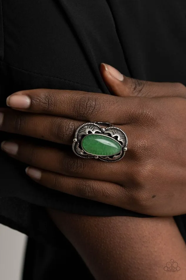 Paparazzi Jewelry Paparazzi Ring Mystical Mambo Green Rings