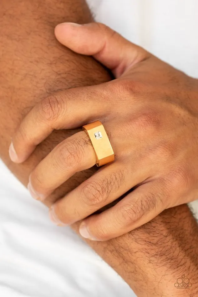Paparazzi Jewelry Paparazzi Ring Steadfast Gold Rings