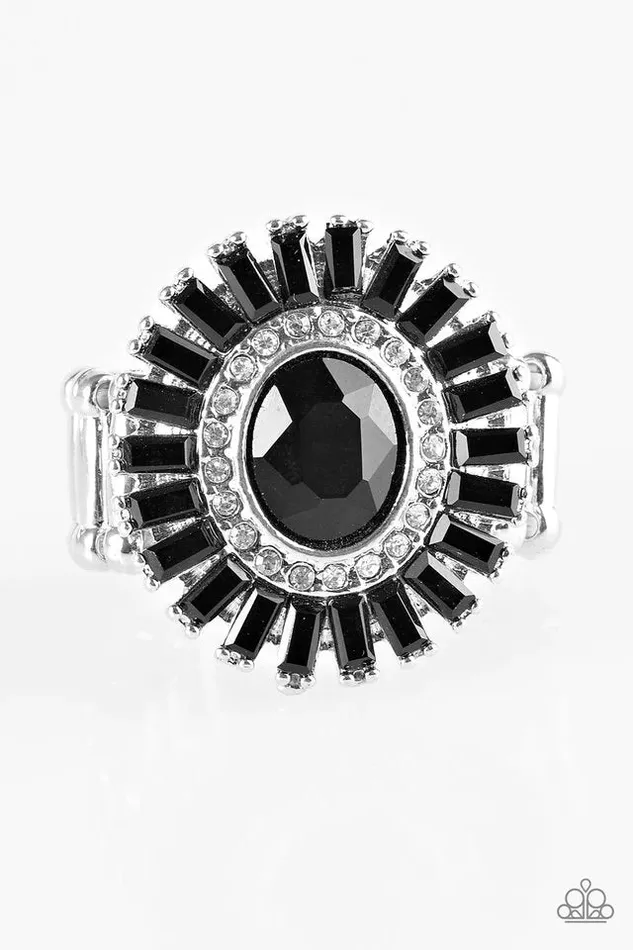 Paparazzi Jewelry Paparazzi Ring Vengeance Is SHINE Black Rings