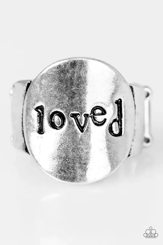 Paparazzi Jewelry Paparazzi Ring You Deserve Love Silver Rings