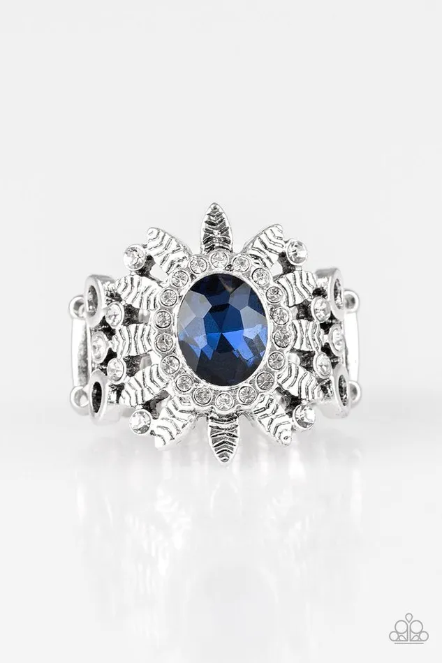 Paparazzi Jewelry Rings Paparazzi Ring Burn Bright Blue Paparazzi Jewelry Rings Paparazzi Ring Burn Bright Blue