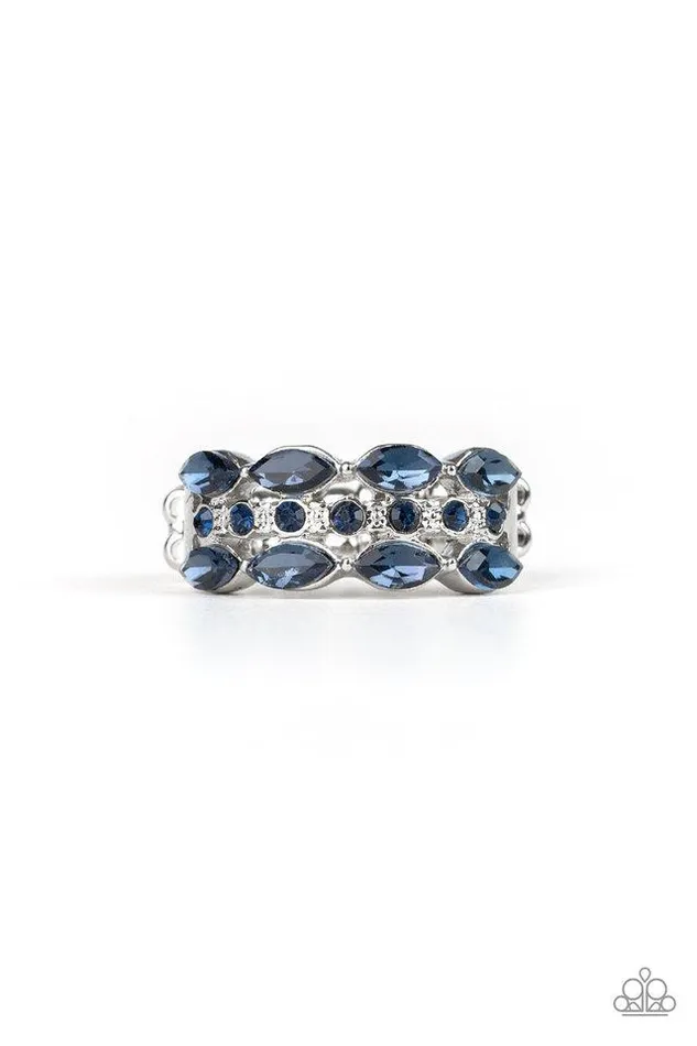 Paparazzi Jewelry Rings Paparazzi Ring Distractingly Demure Blue