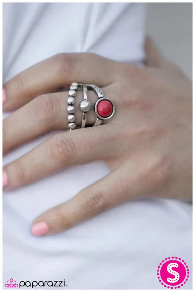Paparazzi Jewelry Rings Paparazzi Ring Do The BRIGHT Thing Red