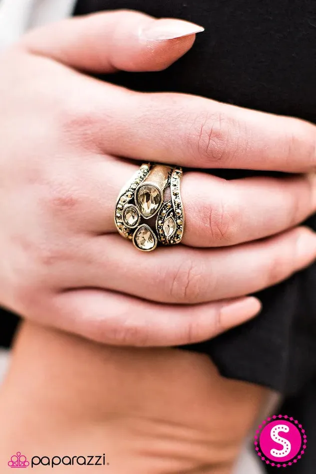 Paparazzi Jewelry Rings Paparazzi Ring Drama Mama Brass