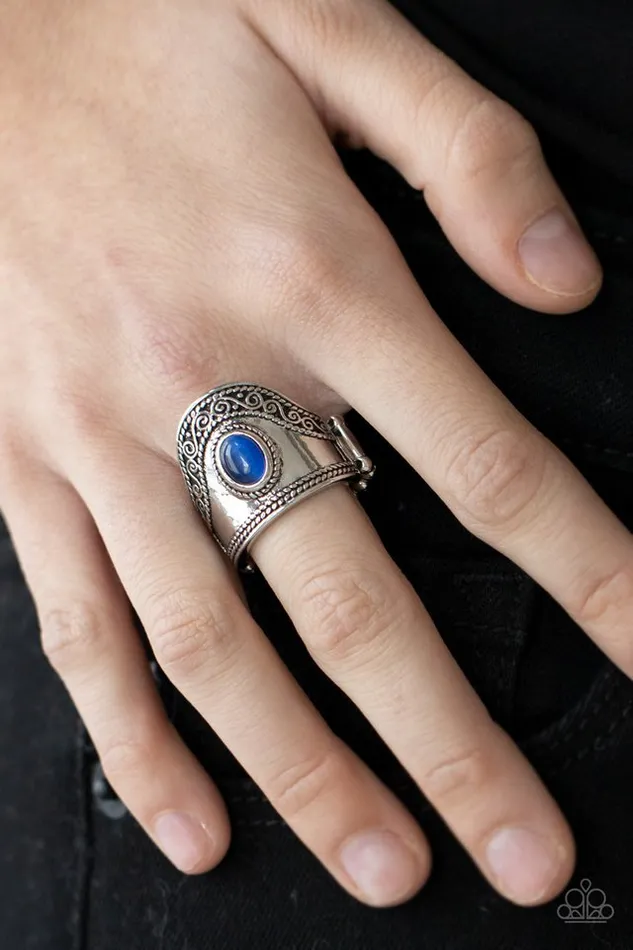 Paparazzi Jewelry Rings Paparazzi Ring Dreamy Definition Blue