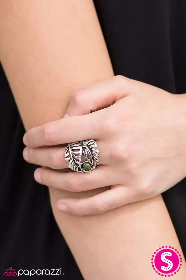 Paparazzi Jewelry Rings Paparazzi Ring Flock Together Green