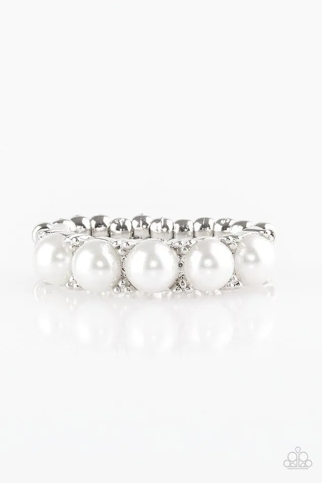 Paparazzi Jewelry Rings Paparazzi Ring Mermaid Mamba White