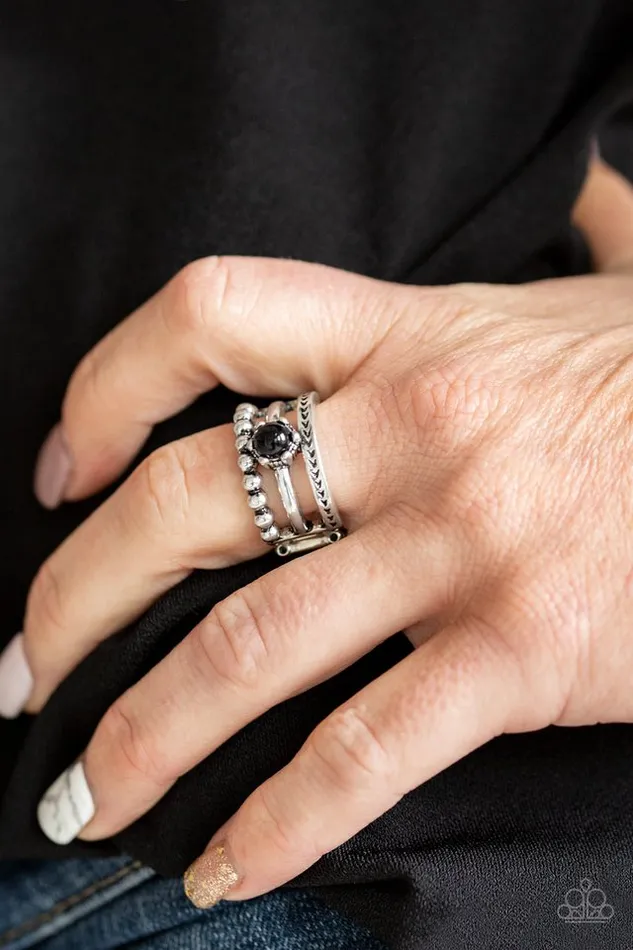 Paparazzi Jewelry Rings Paparazzi Ring POP Rival Black
