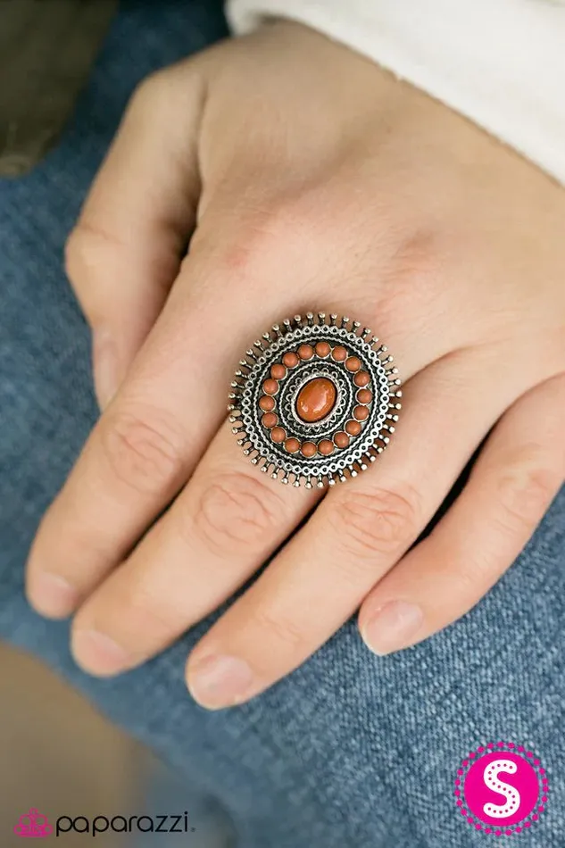 Paparazzi Jewelry Rings Paparazzi Ring Summer Flair Brown