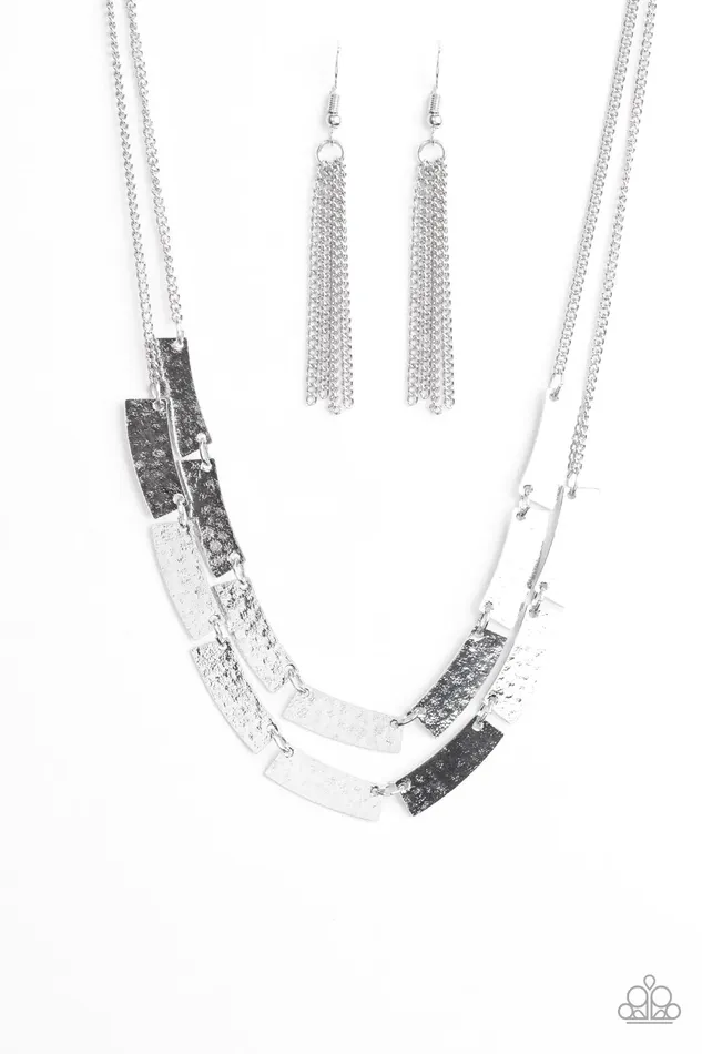 Paparazzi Necklace Call Me Cleopatra Silver Paparazzi Jewelry Necklaces