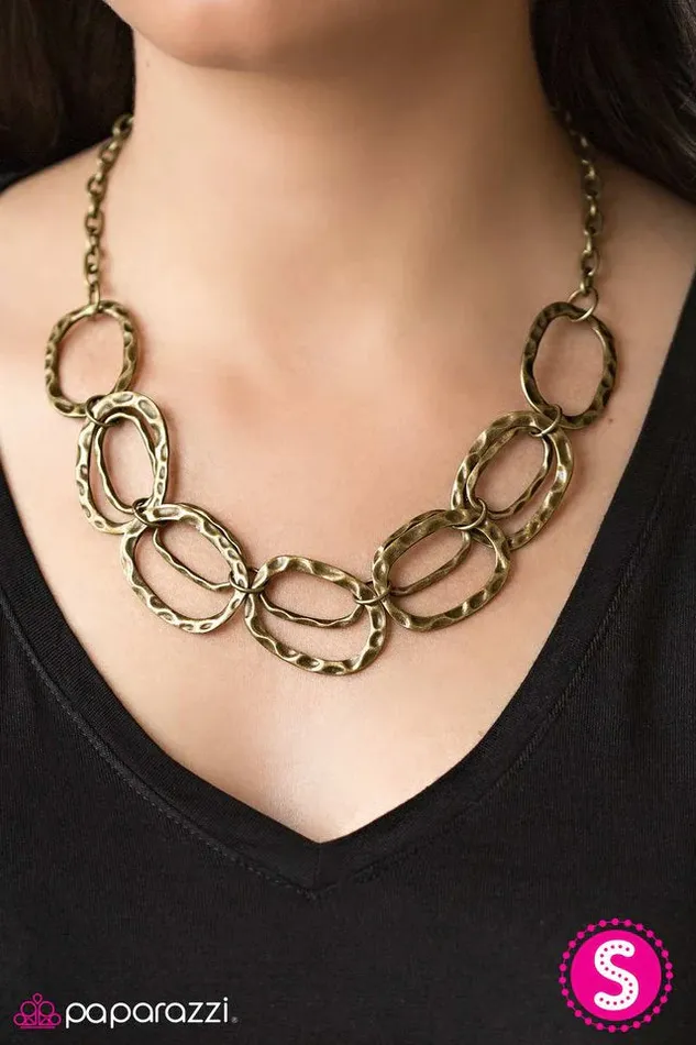 Paparazzi Necklace Cave Of Wonders Brass Paparazzi Jewelry Necklaces