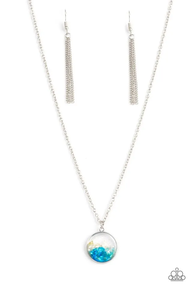 Paparazzi Necklace Completely Crushed Blue Paparazzi Jewelry Necklaces Paparazzi Necklace Completely Crushed Blue Paparazzi Jewelry Necklaces