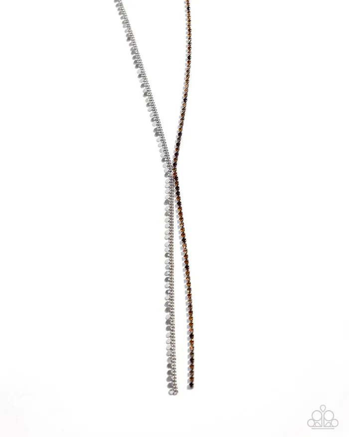 Paparazzi Necklace Elongated Eloquence Brown Paparazzi Jewelry Necklaces Paparazzi Necklace Elongated Eloquence Brown Paparazzi Jewelry Necklaces