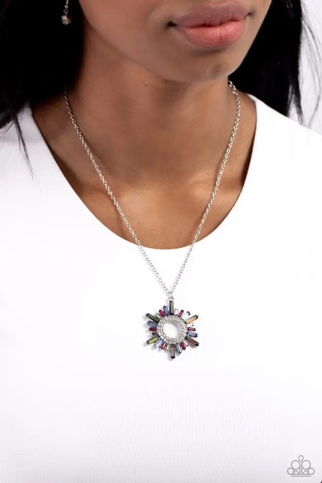 Paparazzi Necklace Enigmatic Edge Multi Paparazzi Jewelry Necklaces