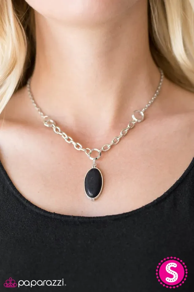 Paparazzi Necklace Find Me Where The Wild Things Are Black Paparazzi Jewelry Necklaces