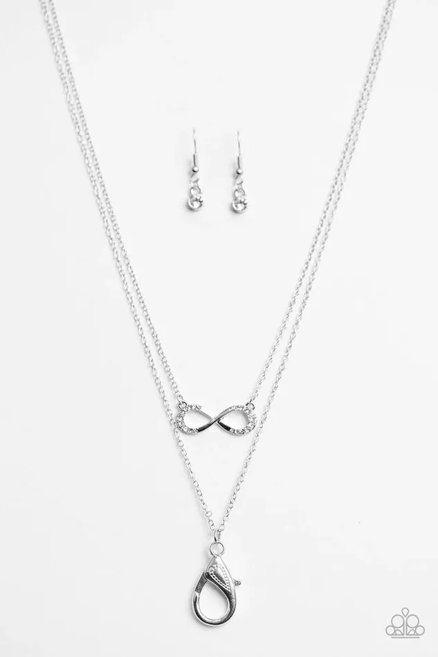 Paparazzi Necklace Forever Glamorous White Paparazzi Jewelry Necklaces
