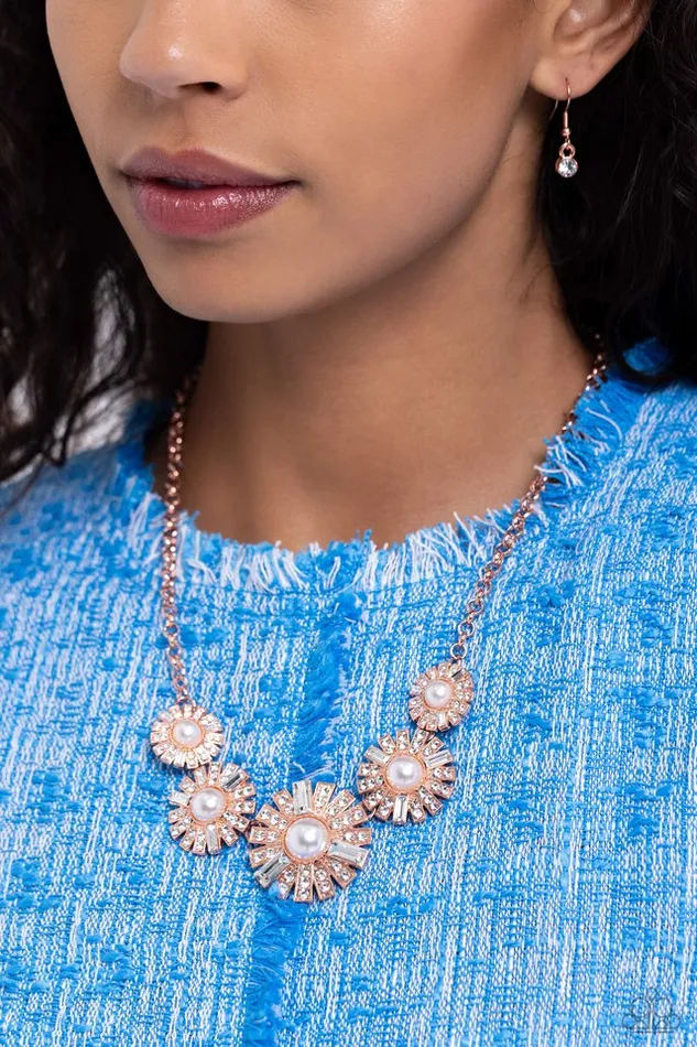 Paparazzi Necklace Gatsby Gallery Copper Paparazzi Jewelry Necklaces