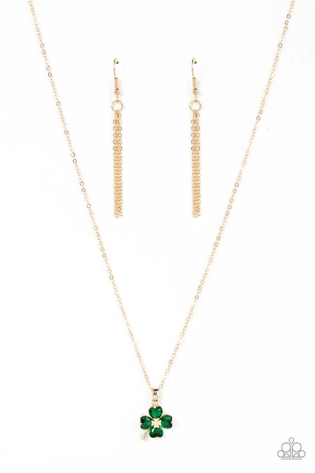 Paparazzi Necklace Kiss Me Im Irish Gold Paparazzi Jewelry Necklaces Paparazzi Necklace Kiss Me Im Irish Gold Paparazzi Jewelry Necklaces