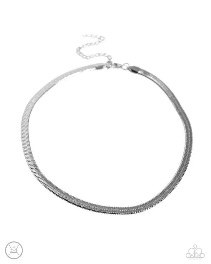 Paparazzi Necklace Musings Moment Silver Paparazzi Jewelry Necklaces Paparazzi Necklace Musings Moment Silver Paparazzi Jewelry Necklaces