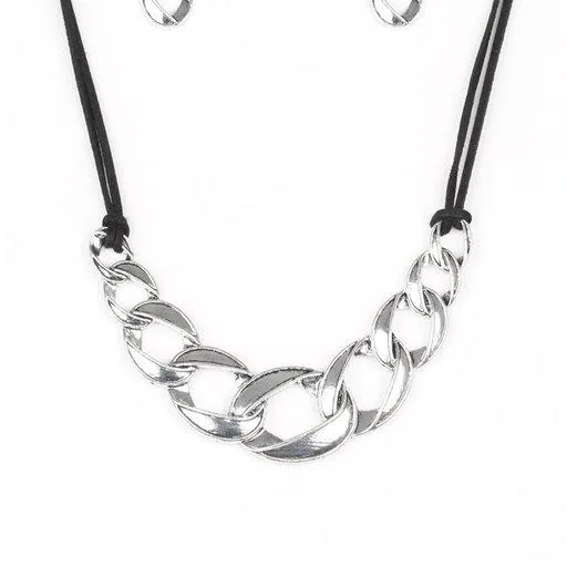Paparazzi Necklace Naturally Nautical Black Paparazzi Jewelry Necklaces