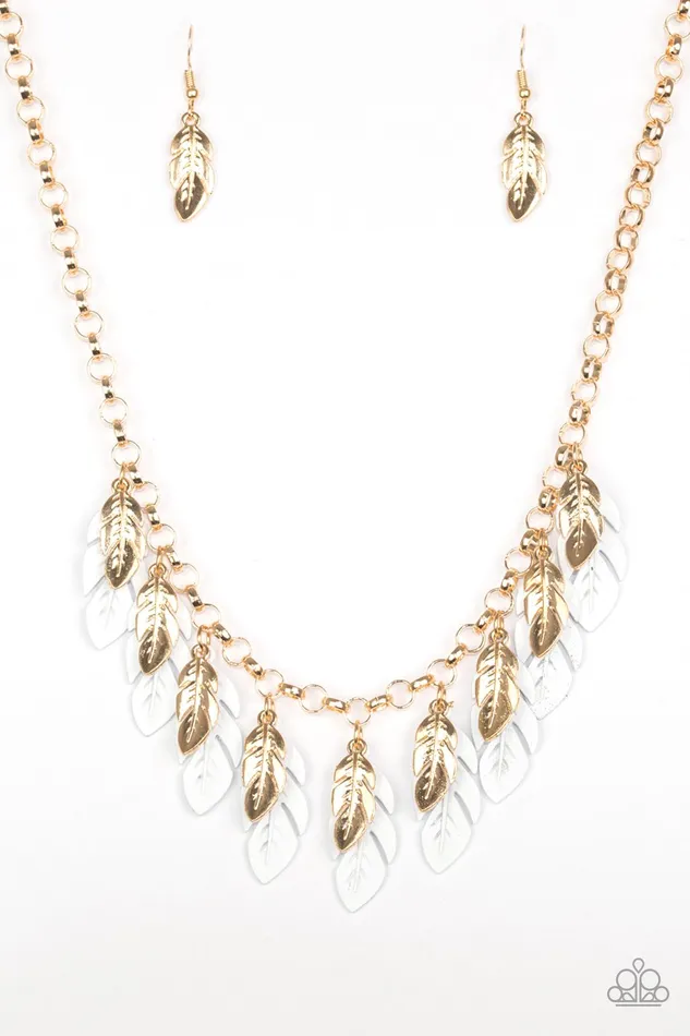 Paparazzi Necklace Rule The Roost White Paparazzi Jewelry Necklaces