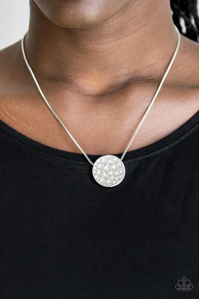 Paparazzi Necklace The BOLD Standard Silver Paparazzi Jewelry Necklaces