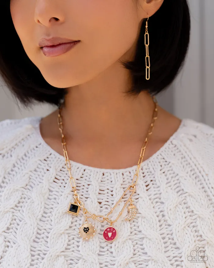 Paparazzi Necklace Trendy Trinket Gold Paparazzi Jewelry Necklaces