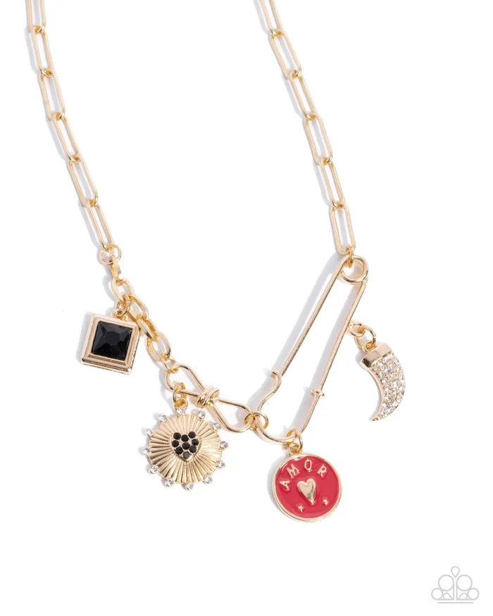 Paparazzi Necklace Trendy Trinket Gold Paparazzi Jewelry Necklaces