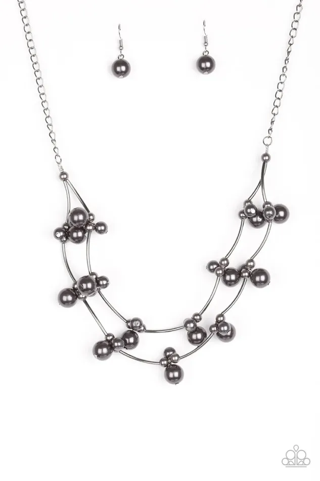 Paparazzi Necklace Wedding BELLES Black Paparazzi Jewelry Necklaces