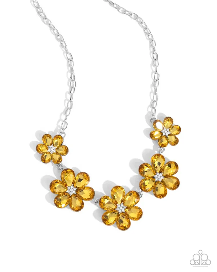 Paparazzi Necklace Whimsical Way Yellow Paparazzi Jewelry Necklaces Paparazzi Necklace Whimsical Way Yellow Paparazzi Jewelry Necklaces