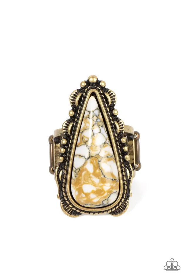 Paparazzi Ring Canyon Collector Brass Paparazzi Jewelry Rings Paparazzi Ring Canyon Collector Brass Paparazzi Jewelry Rings