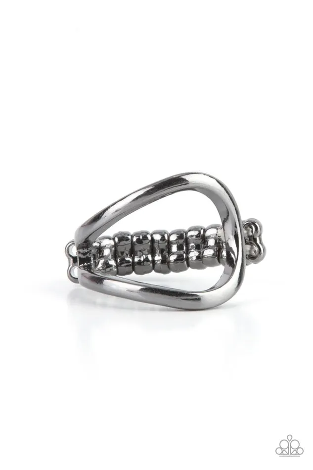 Paparazzi Ring Fill The Gap Black Paparazzi Jewelry Rings Paparazzi Ring Fill The Gap Black Paparazzi Jewelry Rings