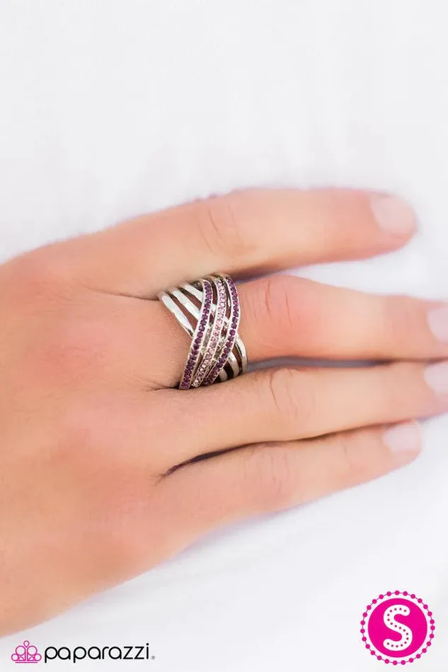 Paparazzi Ring The High Dive Purple Paparazzi Jewelry Rings