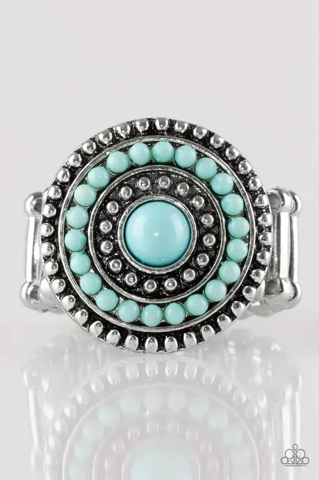 Paparazzi Ring Tide Pools Blue Paparazzi Jewelry Rings