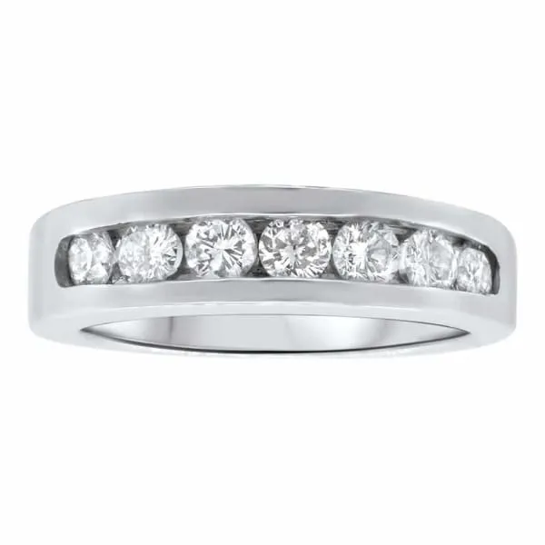Rings Diamond Source NYC 14kt White Gold Diamond Wedding Band 075ct Diamonds WB3650 Rings Diamond Source NYC 14kt White Gold Diamond Wedding Band 075ct Diamonds WB3650