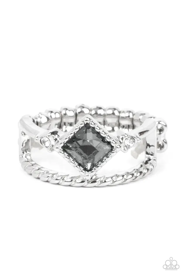 Rings Paparazzi Jewelry Paparazzi Ring Angling for Attention Silver