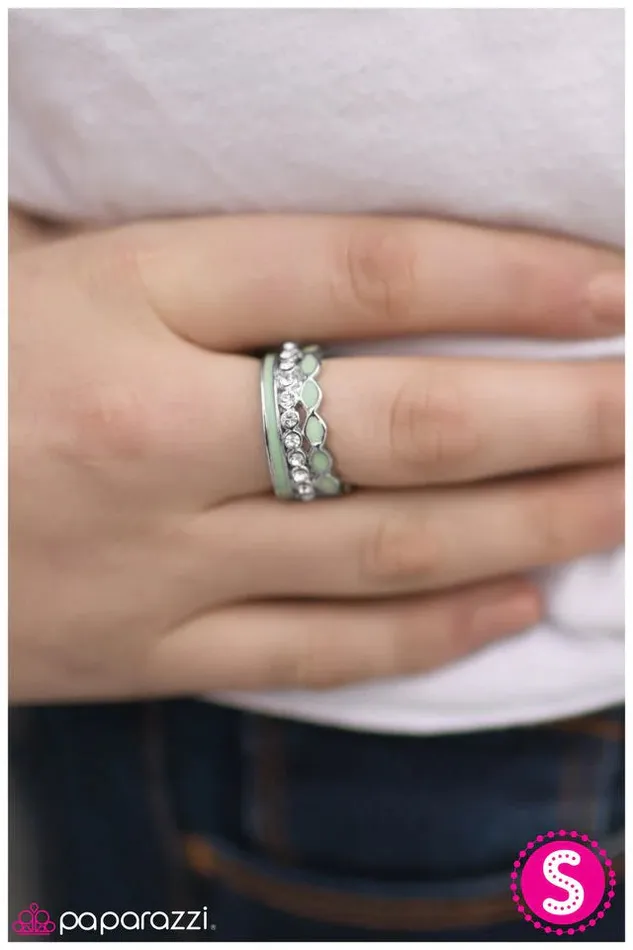 Rings Paparazzi Jewelry Paparazzi Ring Fool Me Once Green