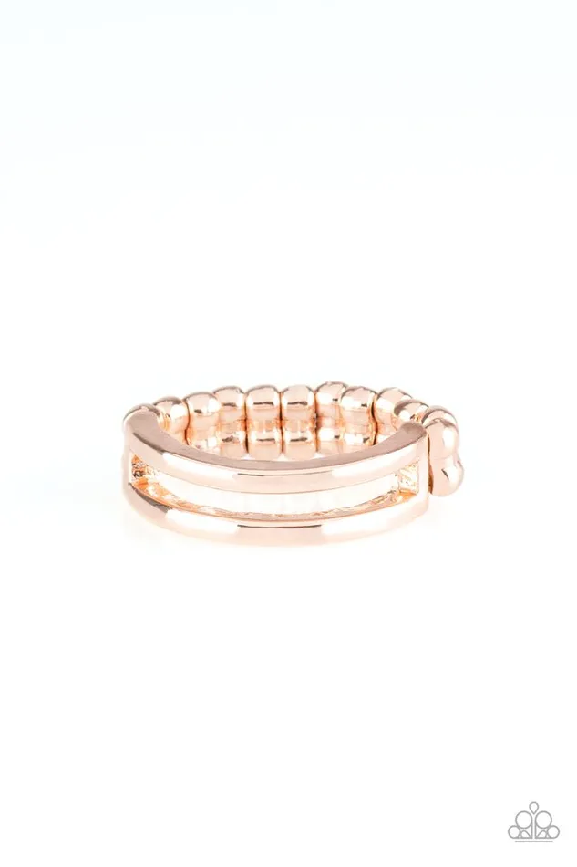 Rings Paparazzi Jewelry Paparazzi Ring I Need Space Rose Gold