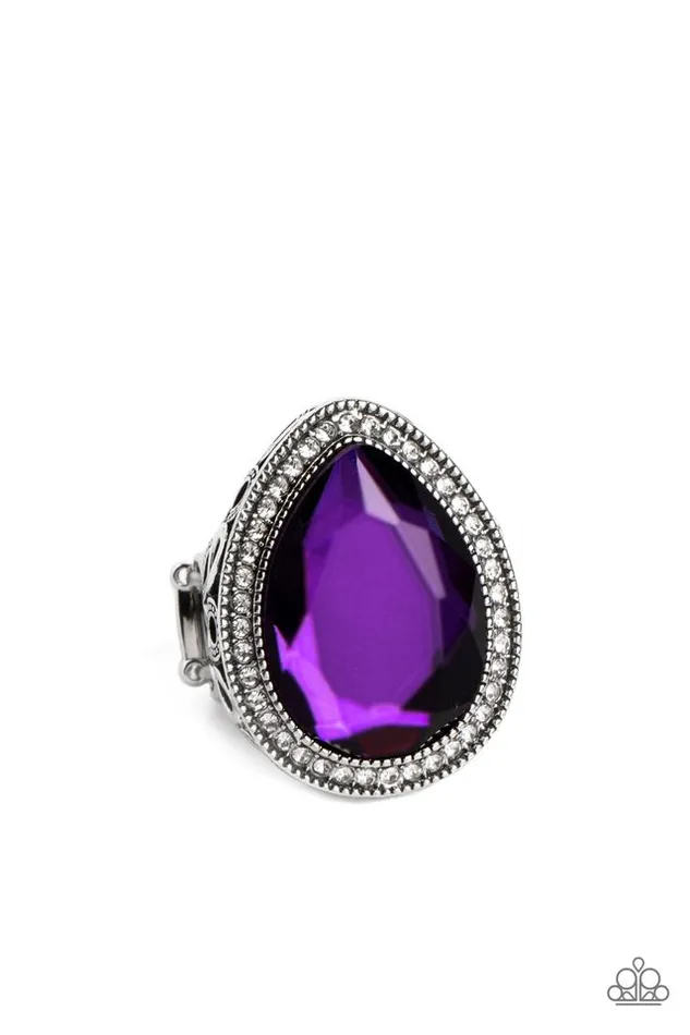 Rings Paparazzi Jewelry Paparazzi Ring Illuminated Icon Purple Rings Paparazzi Jewelry Paparazzi Ring Illuminated Icon Purple