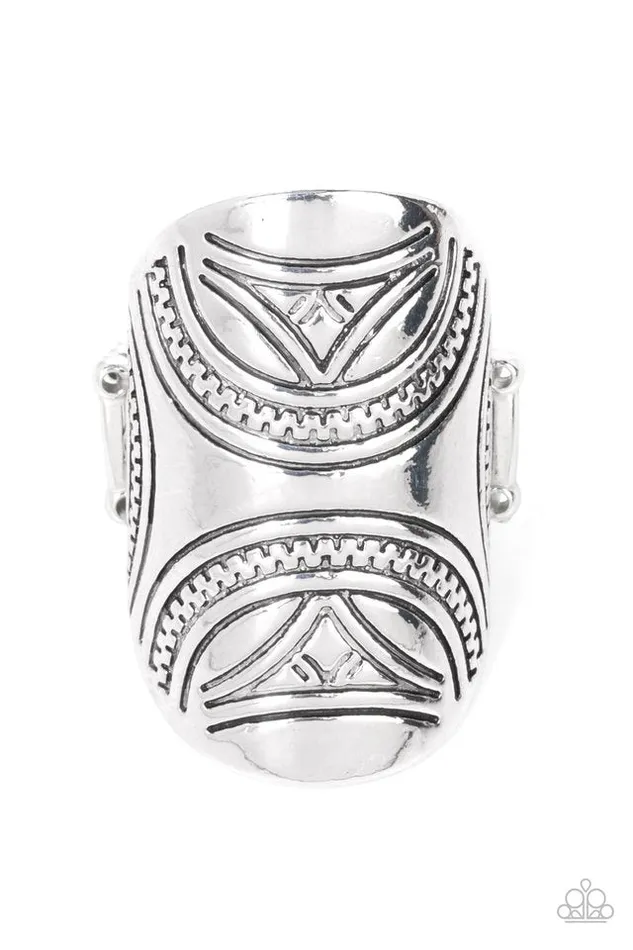 Rings Paparazzi Jewelry Paparazzi Ring Pharaoh Party Silver Rings Paparazzi Jewelry Paparazzi Ring Pharaoh Party Silver