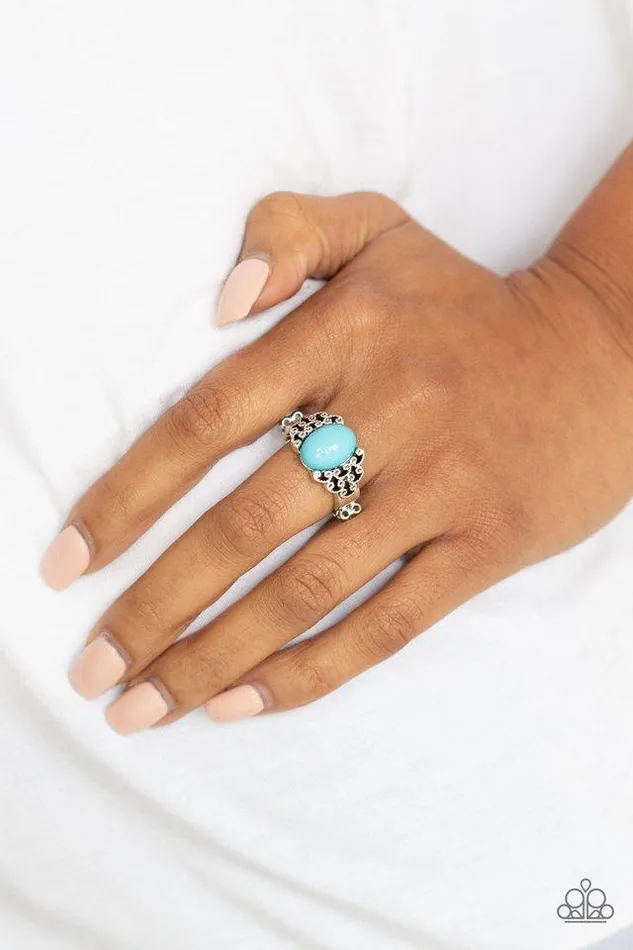 Rings Paparazzi Jewelry Paparazzi Ring Princess Problems Blue