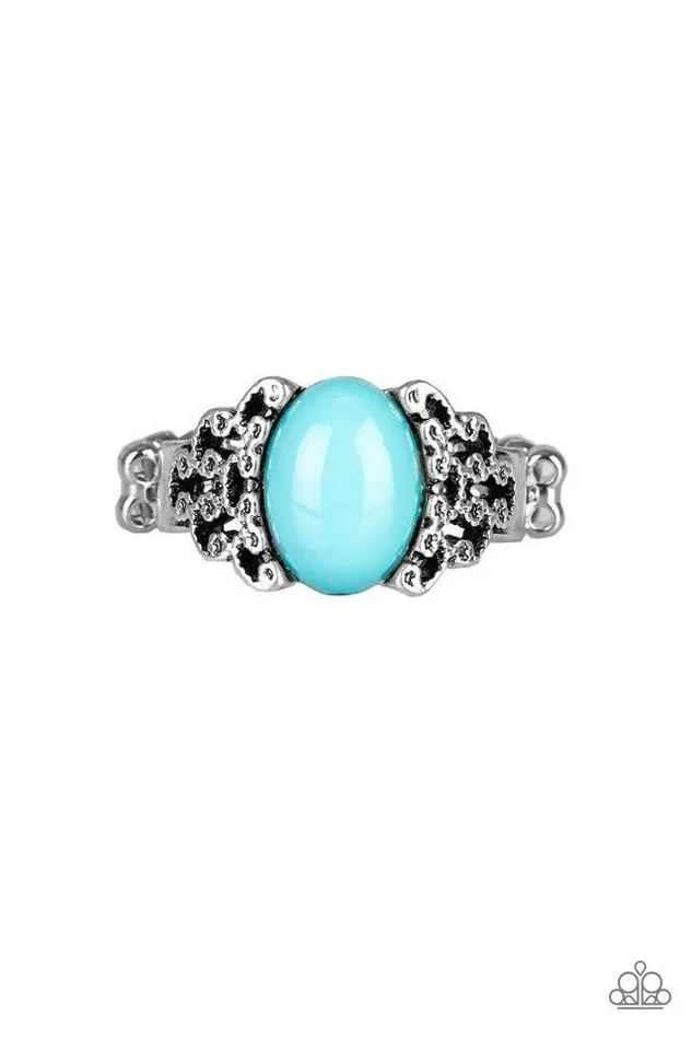 Rings Paparazzi Jewelry Paparazzi Ring Princess Problems Blue