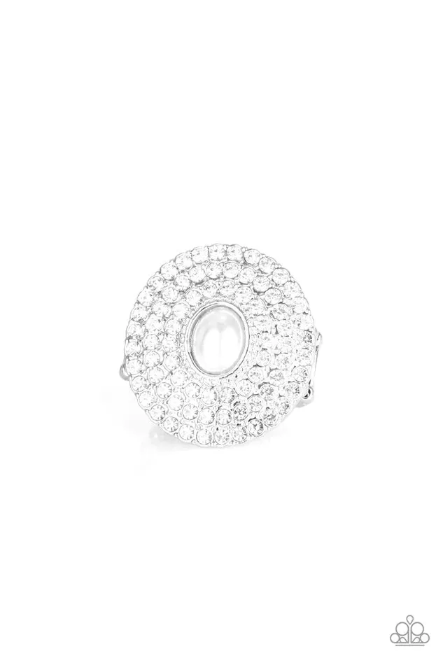 Rings Paparazzi Jewelry Paparazzi Ring Royal Ranking White