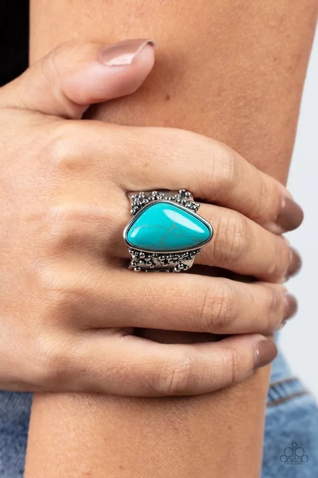 Rings Paparazzi Jewelry Paparazzi Ring Soul Trek Blue