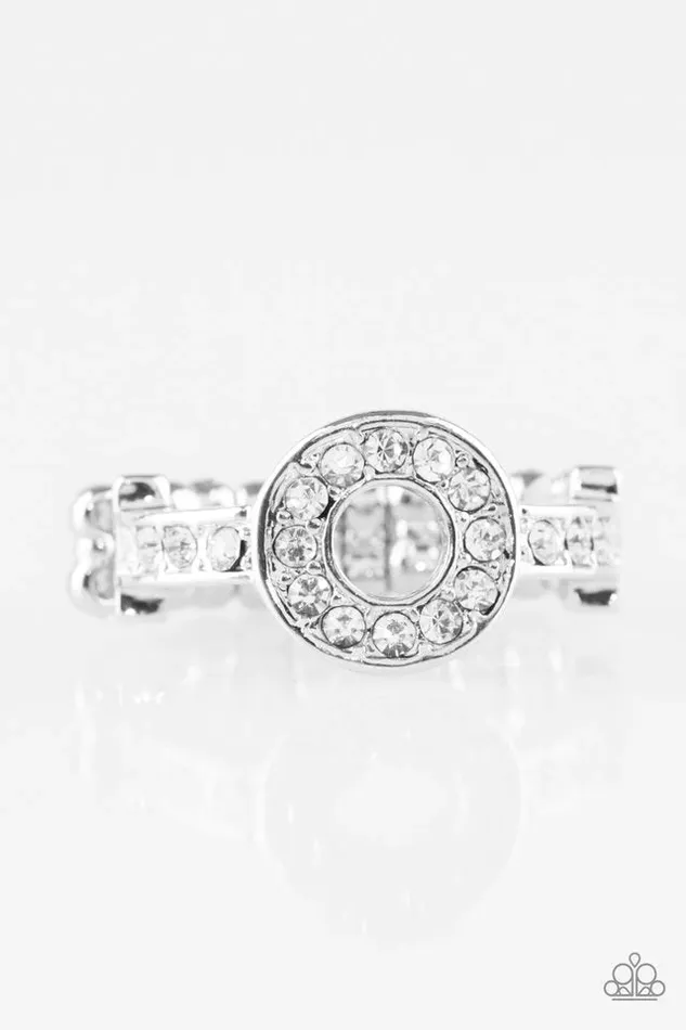 Rings Paparazzi Jewelry Paparazzi Ring The One and Only Sparkle White