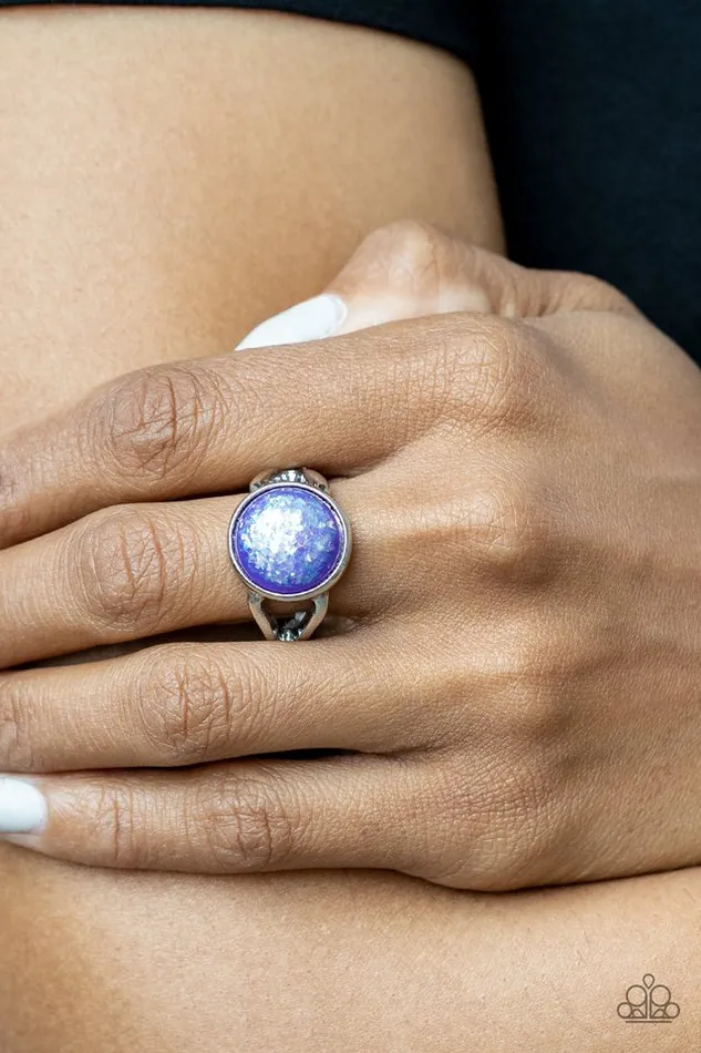 Rings Paparazzi Ring Glitter Grove Purple Paparazzi Jewelry