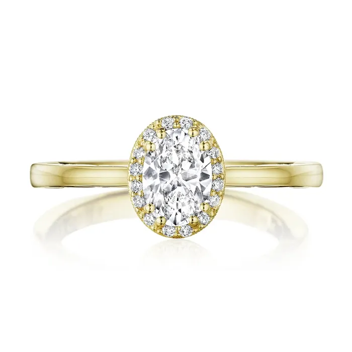 Rings Tacori Tacori 14K Yellow Gold Coastal Crescent Semi Mount Diamond Ring Rings Tacori Tacori 14K Yellow Gold Coastal Crescent Semi Mount Diamond Ring
