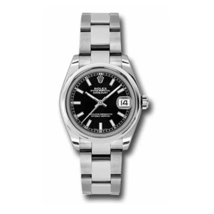 Rolex Bracelets Rolex Datejust 31mm Ref 1782400025 Black Dial Stainless Steel Oyster Bracelet Womens Watch Rolex Bracelets Rolex Datejust 31mm Ref 1782400025 Black Dial Stainless Steel Oyster Bracelet Womens Watch